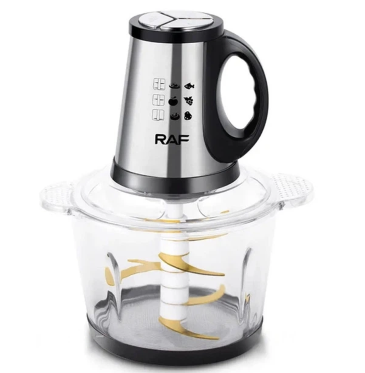 Подрібнювач RAF R.7028 2 в 1 з двома чашами по 3 л - мініатюра 6