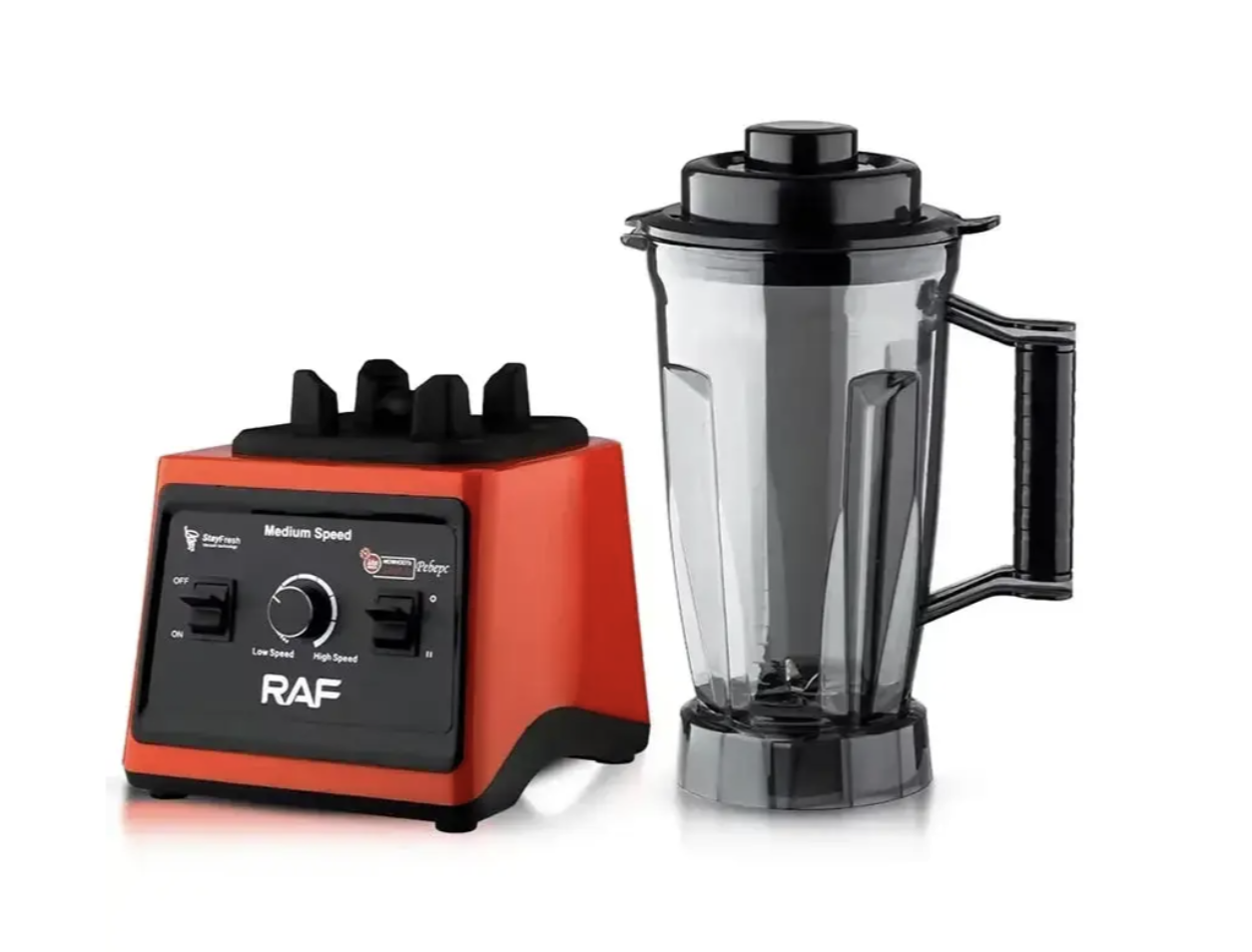 Стаціонарний блендер RAF-2842 2400 Вт з чашею 3 л і 15 швидкостями - мініатюра 3