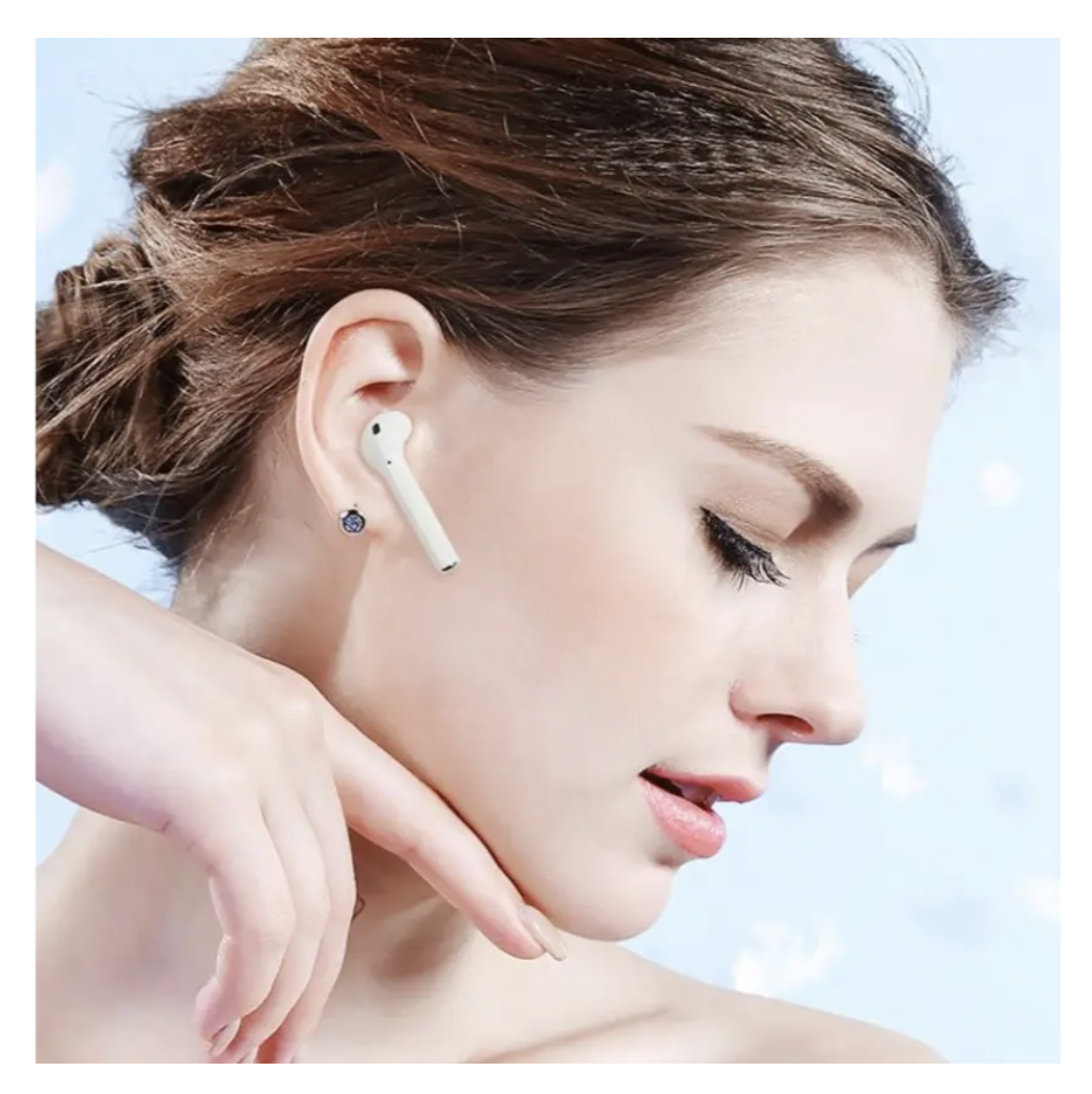 Бездротові навушники i19 TWS з кейсом PowerBank і Bluetooth-підключенням - мініатюра 3