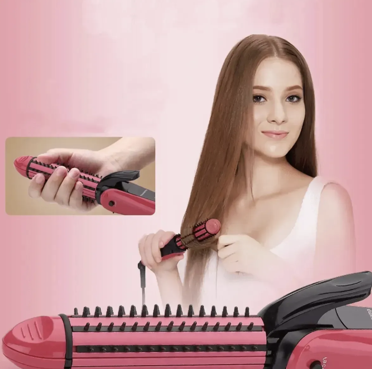 Стайлер Nova NHC-8890 3 в 1 для випрямлення, гофре та локонів - мініатюра 2