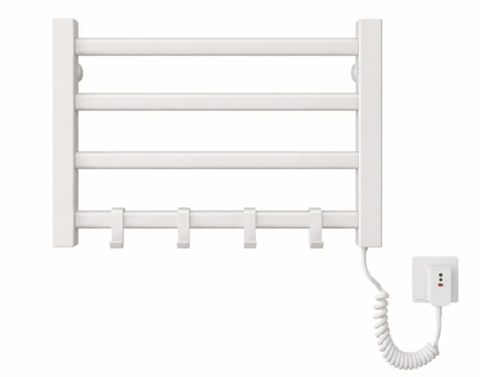 Рушникосушка настінна GN-7401-W для ванної кімнати ∙ Електрична сушка GN-7401-W для рушників