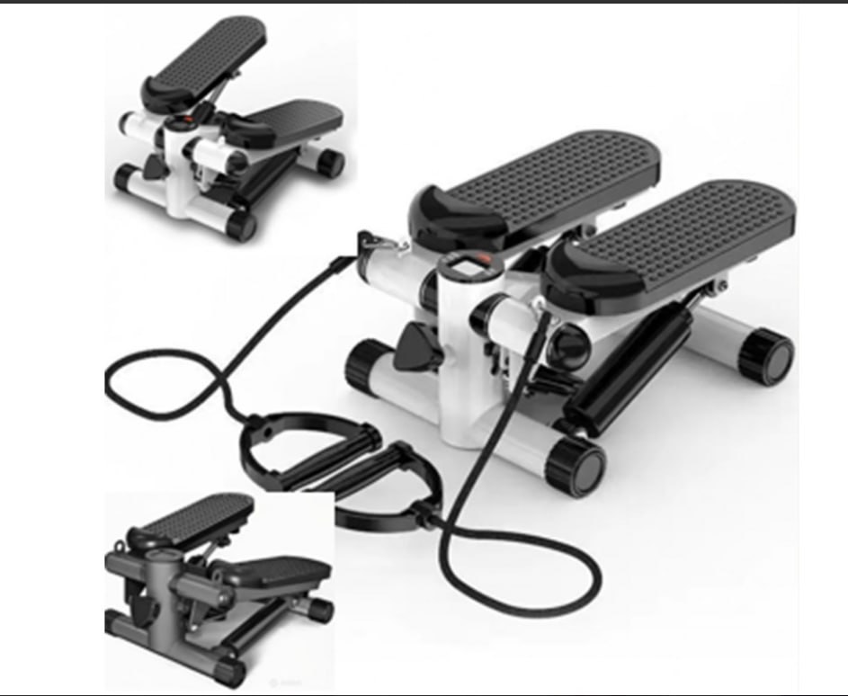 Міні-степпер XY-285 з еспандерами для рук і регулюванням висоти кроку - мініатюра 9