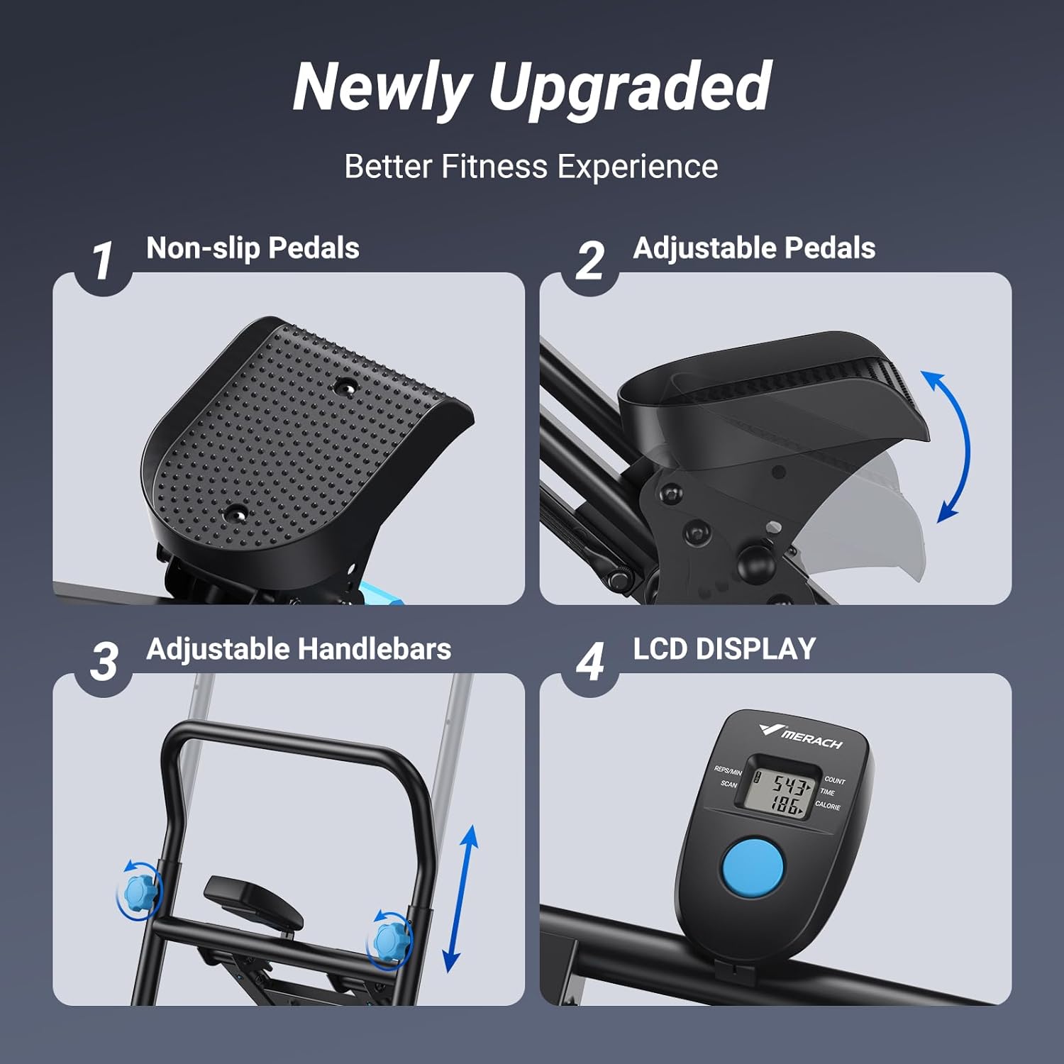 Компактний тренажер XY-167 для ніг і сідниць для домашнього фітнесу - мініатюра 4