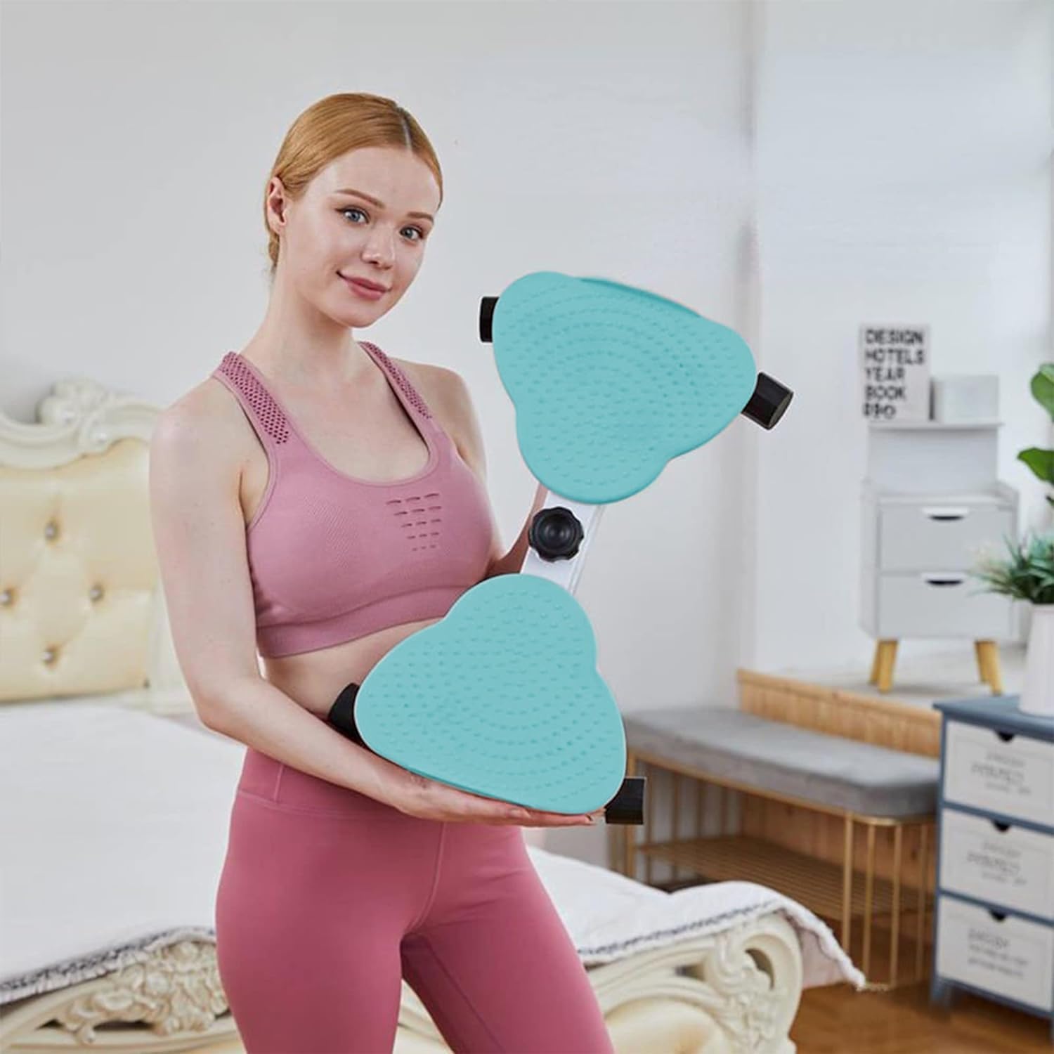 Підлоговий тренажер XY-016 для спини, таза і рук для домашніх занять - мініатюра 4