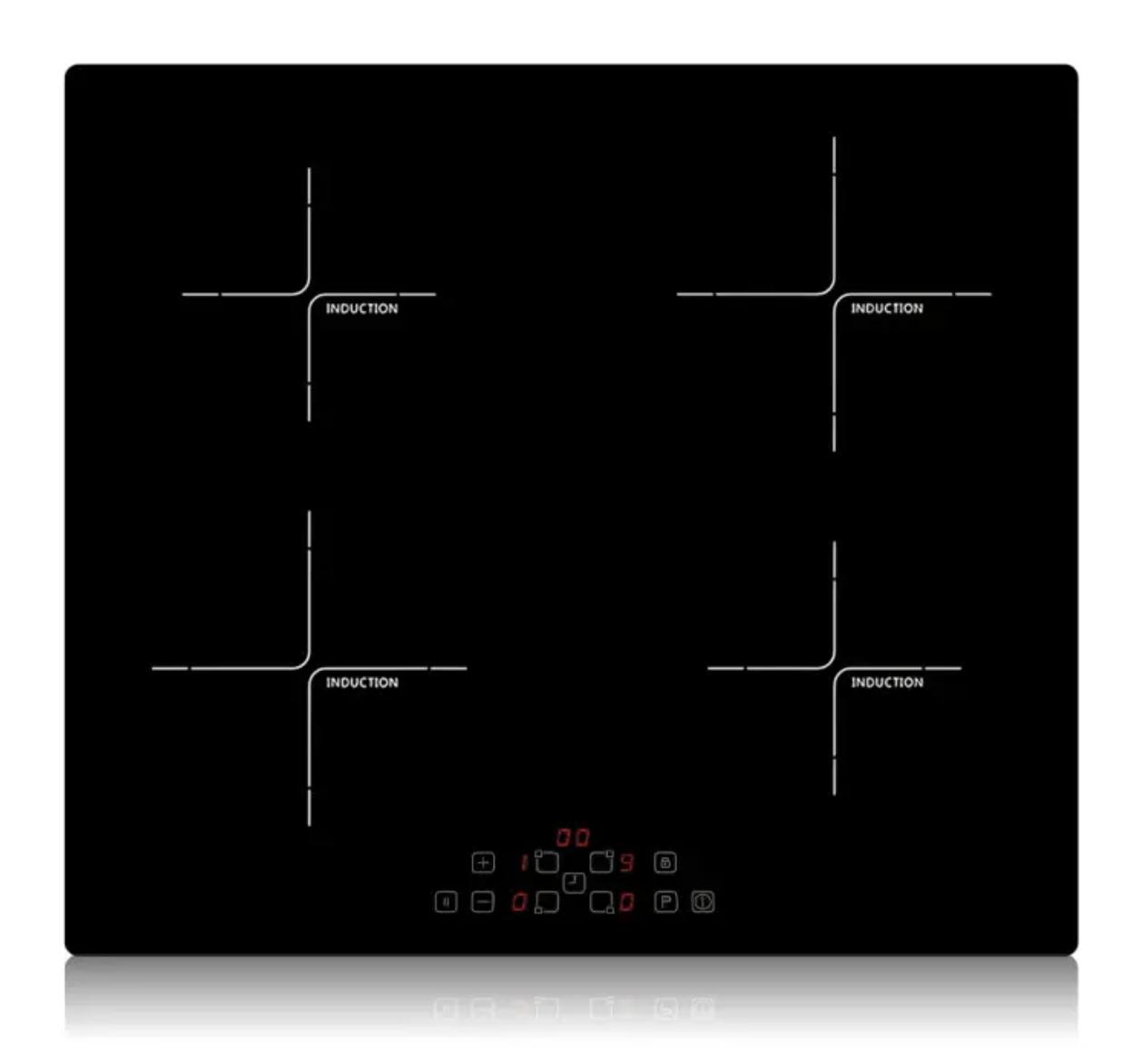 Індукційна варильна поверхня Domotec MS-5864 на 4 зони з сенсорним керуванням - мініатюра 9