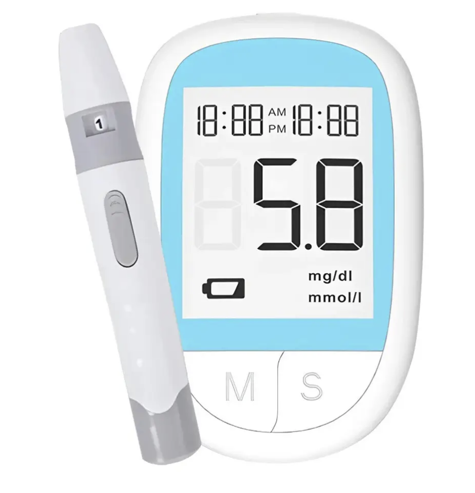 Глюкометр BGM503 з пам'яттю на 128 вимірювань і набором тест-смужок - мініатюра 3