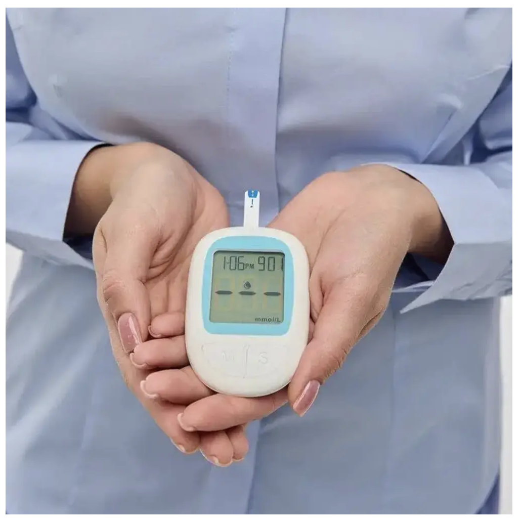 Глюкометр BGM503 з пам'яттю на 128 вимірювань і набором тест-смужок - мініатюра 5