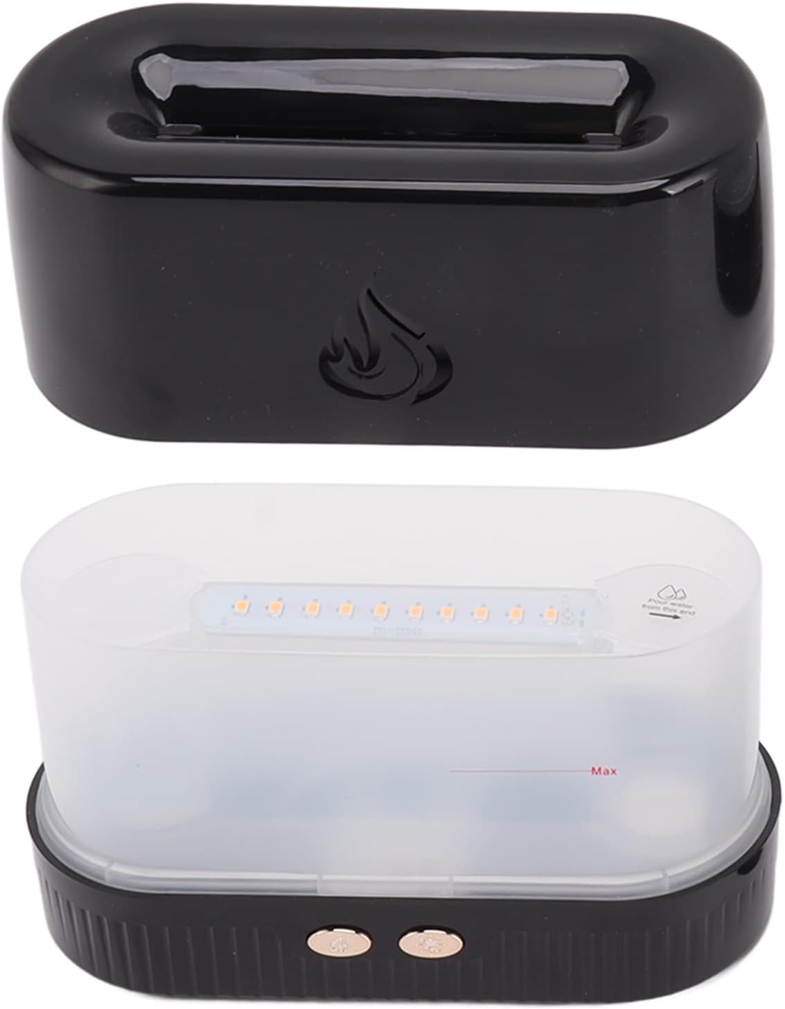 Соляна лампа-зволожувач SALT LAMP WITH ROCKS - мініатюра 2