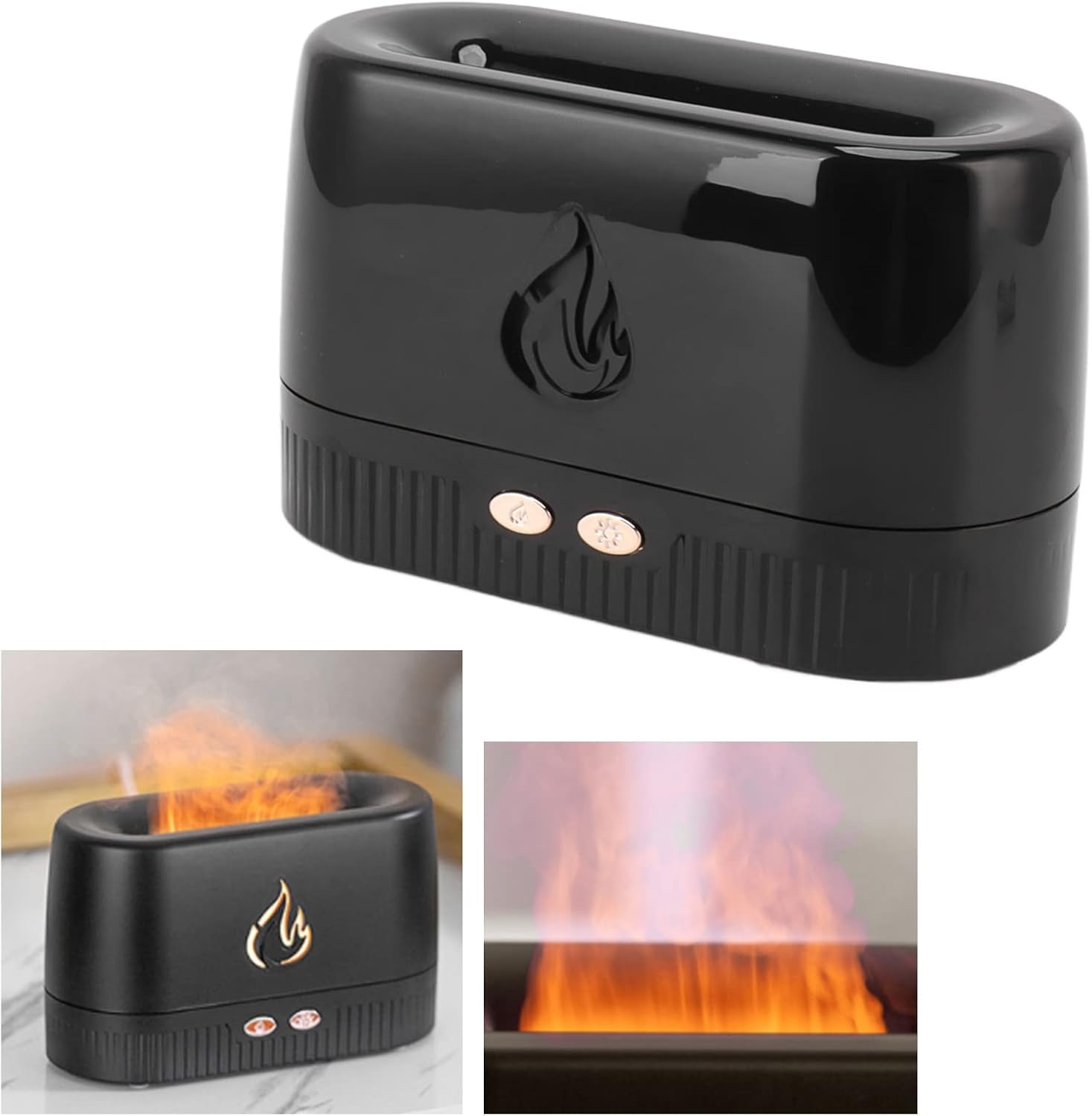 Соляна лампа-зволожувач SALT LAMP WITH ROCKS - мініатюра 9