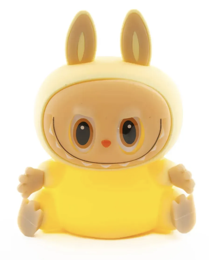 Силіконовий нічник Labubu акумуляторний для дитячої та спальні - мініатюра 4