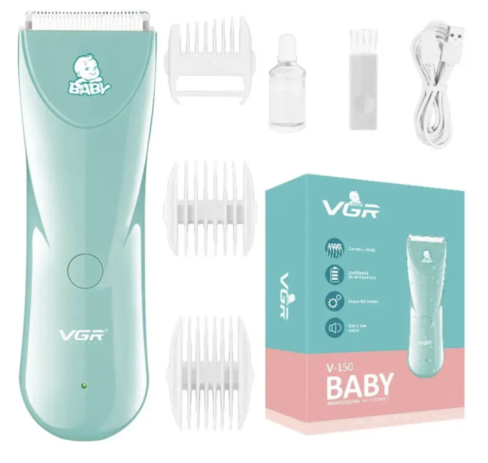 Професійна дитяча машинка для стрижки VGR V-150 ∙ Машинка для VGR V-150 стрижки волосся дітей