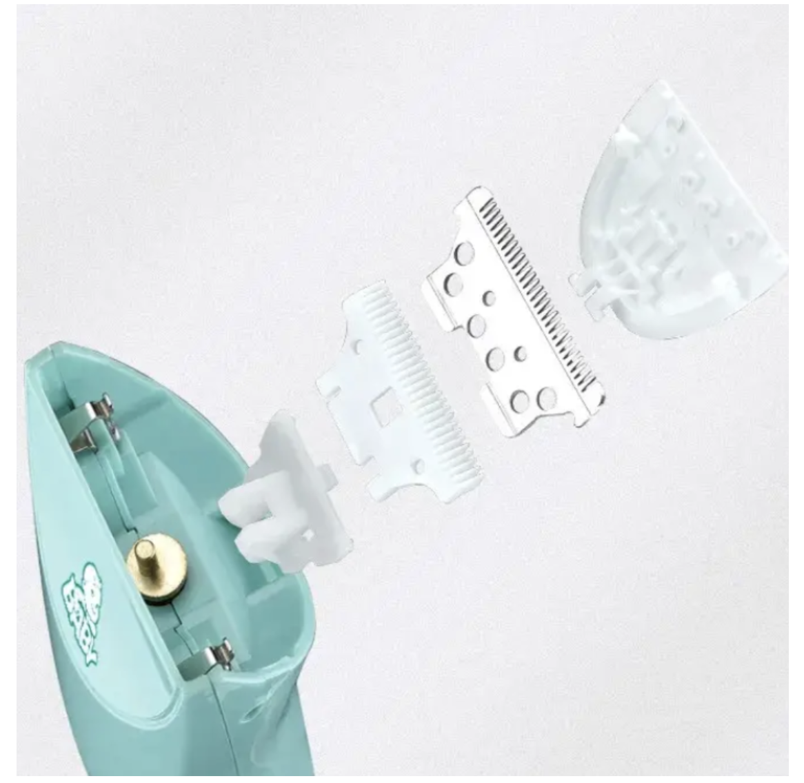 Дитяча машинка для стрижки VGR V-150 з тихою роботою і захистом IPX7 - мініатюра 4