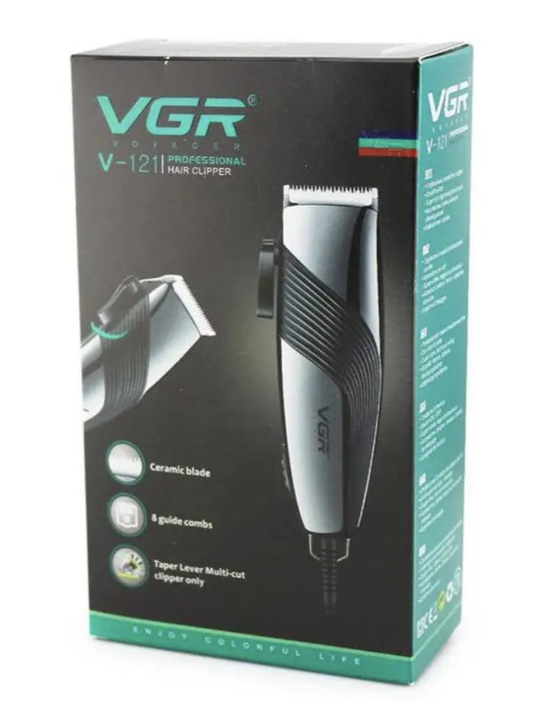 Машинка для стрижки VGR V-121 з 8 насадками для всієї родини - мініатюра 2