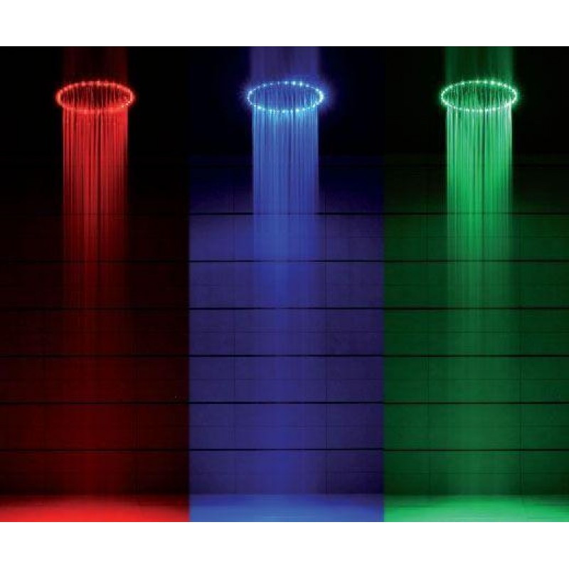 Світлодіодна насадка для душу Led Shower Душова лійка з підсвіткою, що змінюється від температури води - мініатюра 4