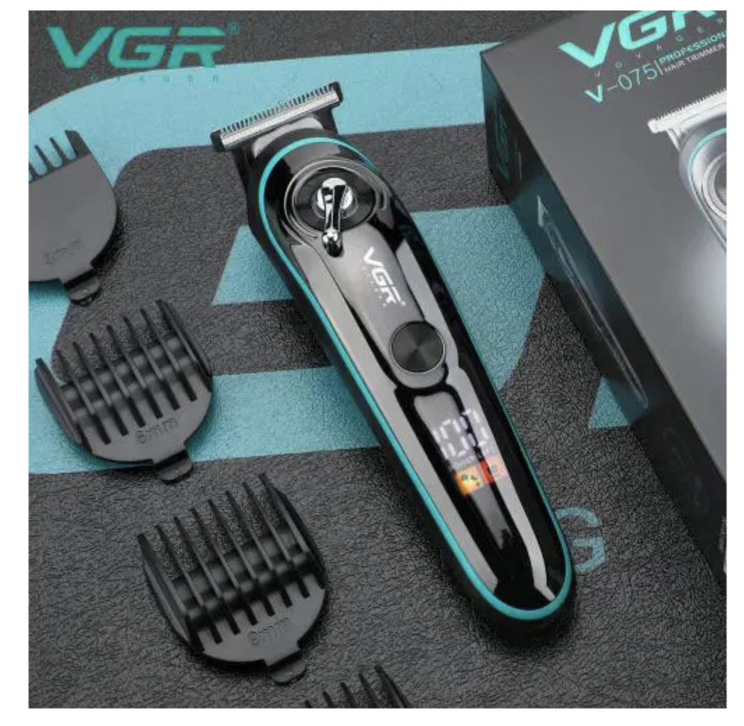 Професійний тример для бороди та вусів VGR V-075 ∙ Машинка VGR V-075 для стрижки волосся та бороди