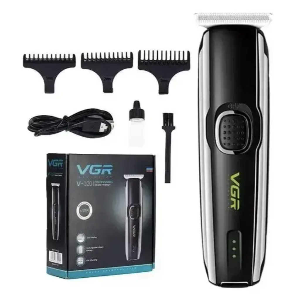 Професійний тример для бороди VGR V-020 ∙ Машинка для стрижки VGR V-020 волосся та бороди