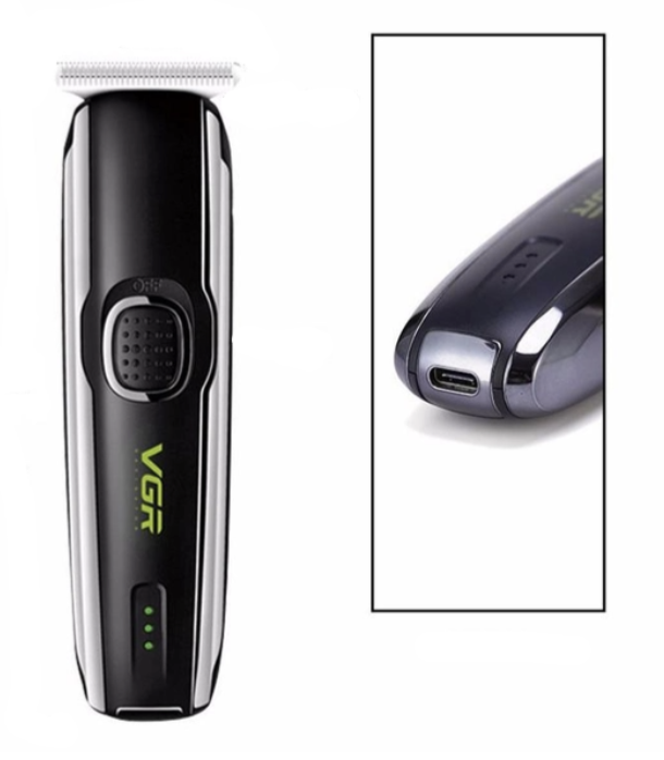 Тример VGR V-020 для стрижки бороди, вусів і волосся з автономністю до 120 хвилин - мініатюра 4