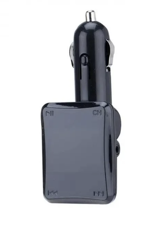 FM-трансмітер H16 для авто з USB, microSD і пультом дистанційного керування - мініатюра 2