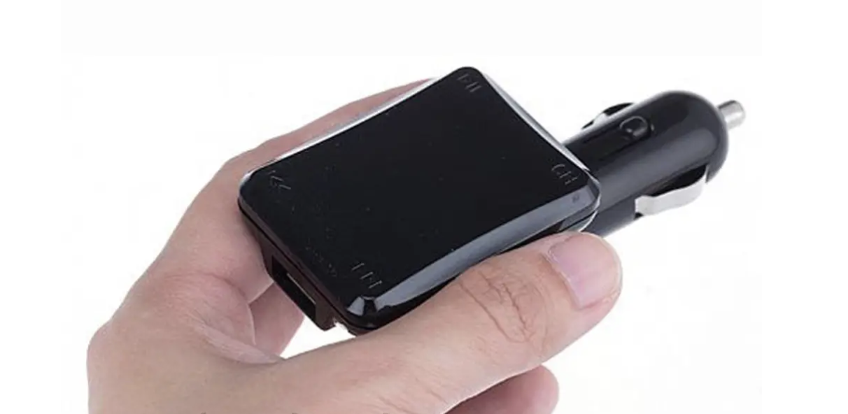 FM-трансмітер H16 для авто з USB, microSD і пультом дистанційного керування - мініатюра 5