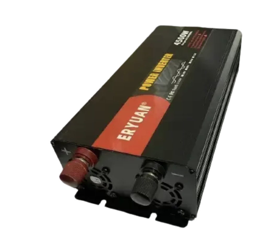 Інвертор AGM 12V-220V 4500W з чистою синусоїдою і LCD - мініатюра 3