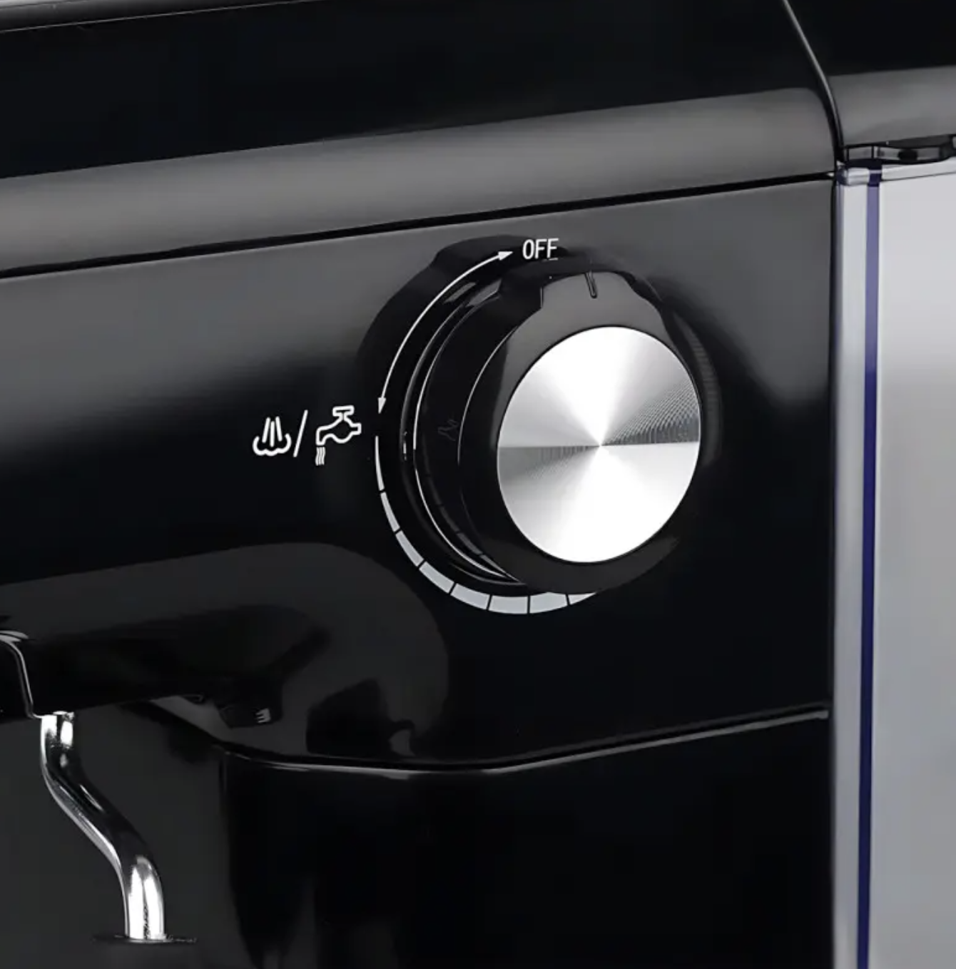 Кавомашина RAF R.104W 1.8 л у білому корпусі з капучинатором - мініатюра 5