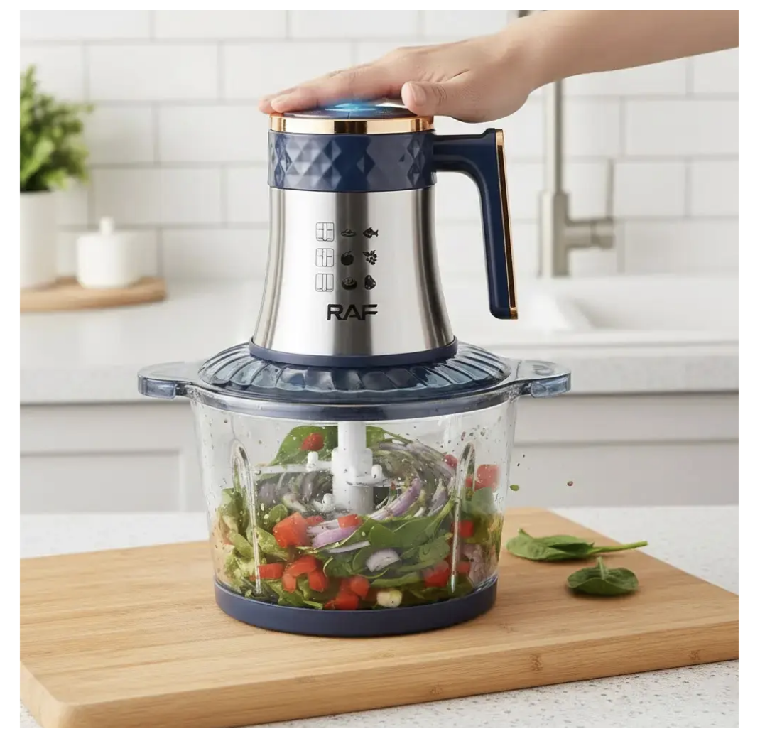 Подрібнювач RAF R.7043 3 л з двома швидкостями для домашньої кухні - мініатюра 3
