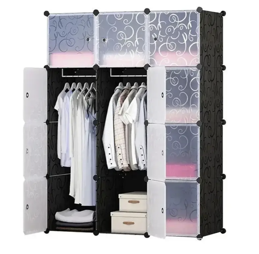 Модульна складна шафа-конструктор з АБС-пластику МР 312-62 ∙ Пластикова шафа-органайзер МР 312-62 для дому