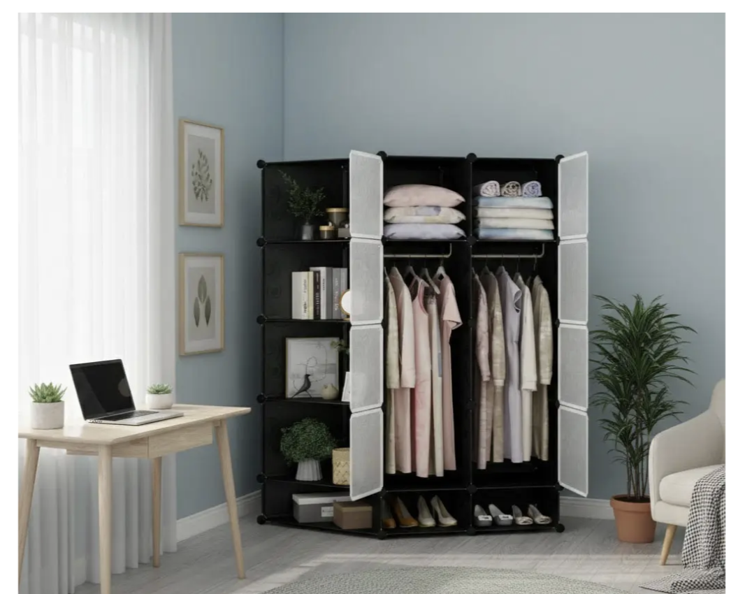 Модульна шафа-конструктор MP 312-62 з ABS-пластику для дому та зберігання речей - мініатюра 2