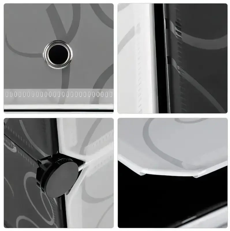 Модульна шафа-конструктор MP 312-62 з ABS-пластику для дому та зберігання речей - мініатюра 6