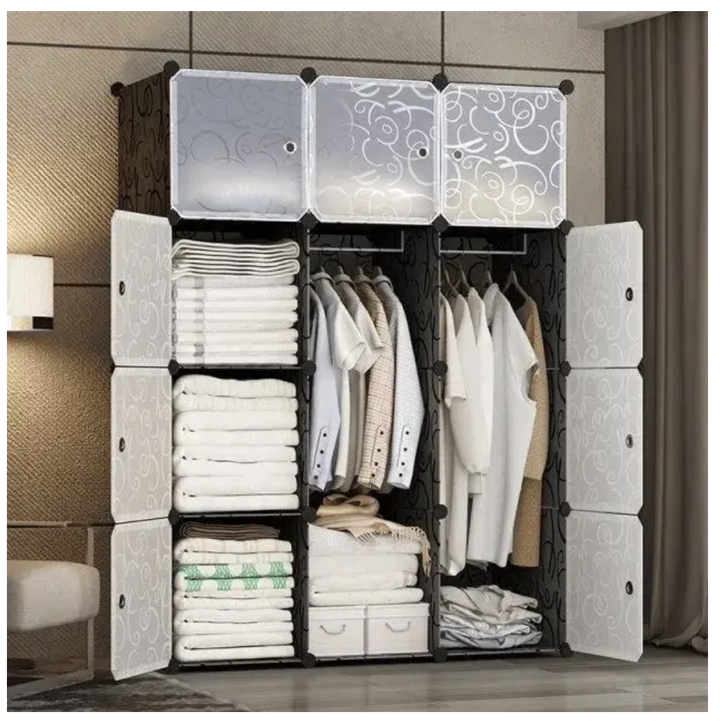 Модульна шафа-конструктор MP 312-62 з ABS-пластику для дому та зберігання речей - мініатюра 7