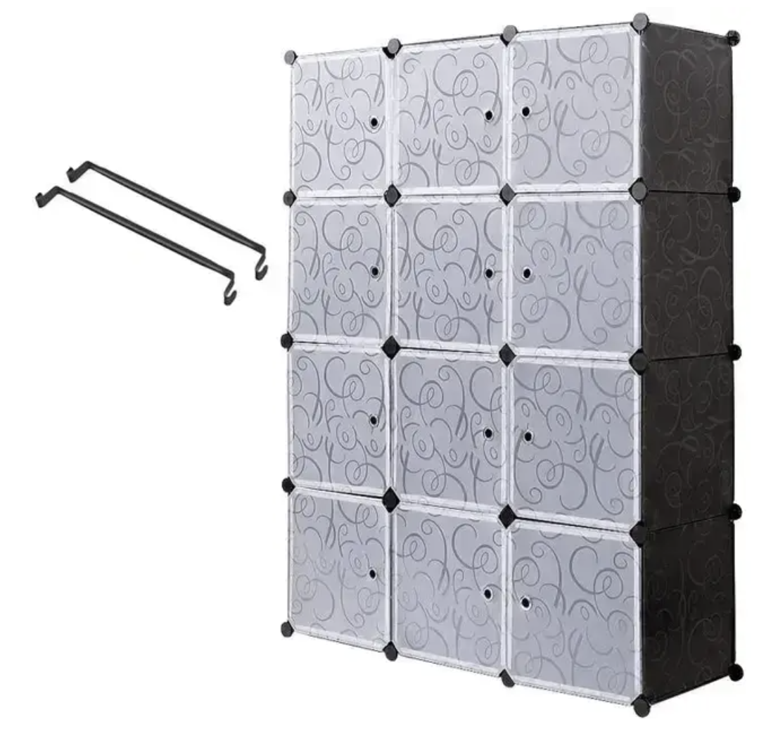 Модульна шафа-конструктор MP 312-62 з ABS-пластику для дому та зберігання речей - мініатюра 8