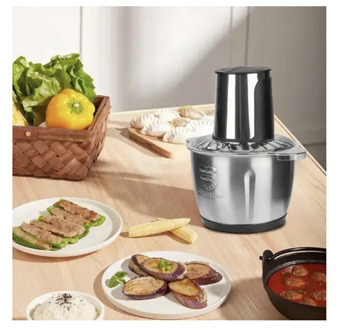 Кухонний подрібнювач RAF R.7019 2 л з металевою чашею - мініатюра 6