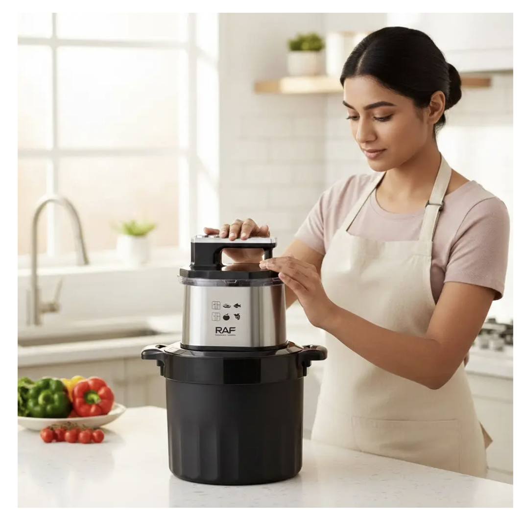 Кухонний комбайн RAF R.7731 8 л для великих обсягів і щільних продуктів - мініатюра 5