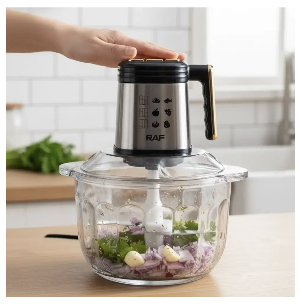 Кухонний комбайн RAF R.3366 5 л зі скляною чашею - мініатюра 3