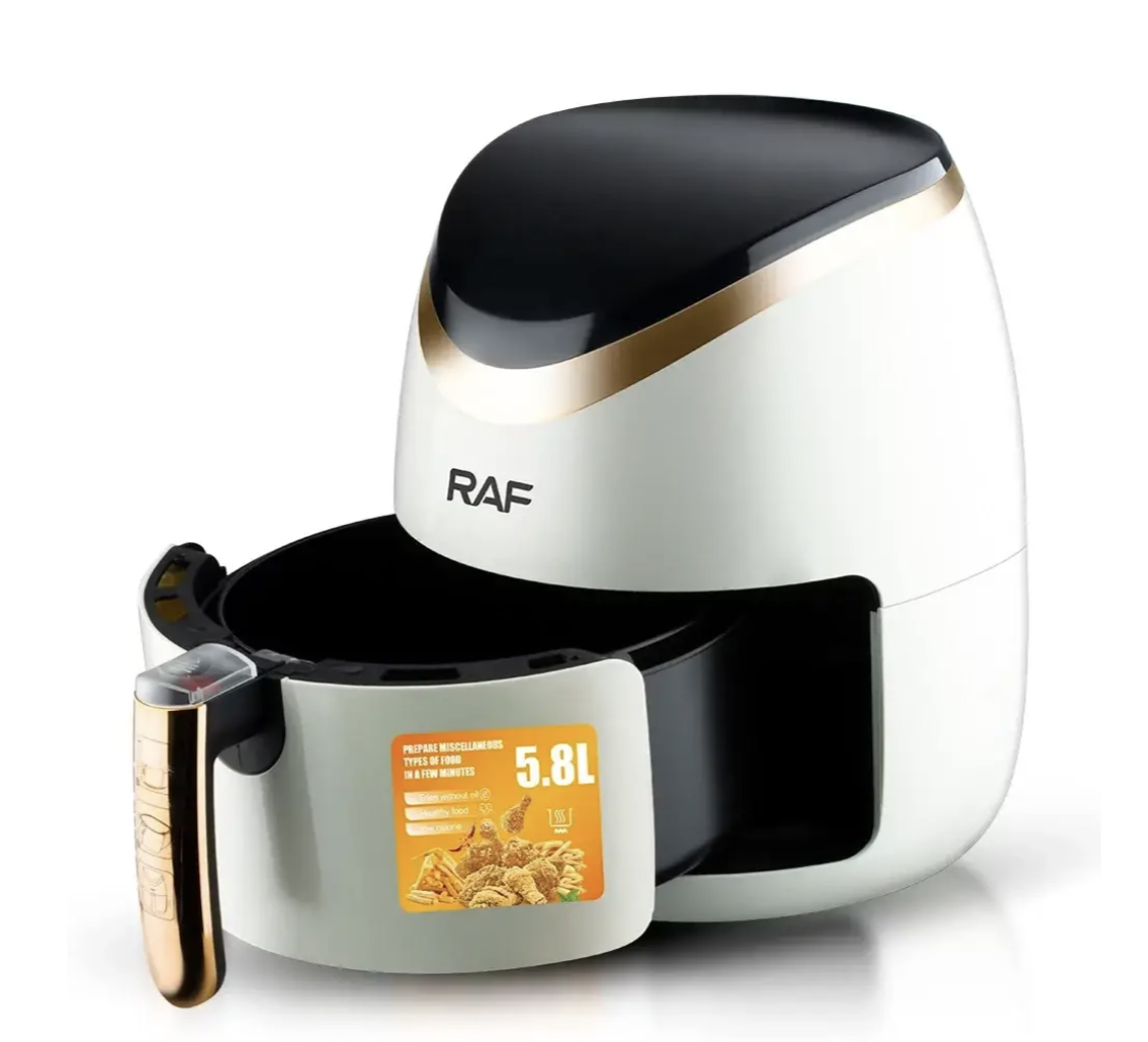 Аерофритюрниця RAF R.5234W 5.8 л для приготування без олії - мініатюра 2