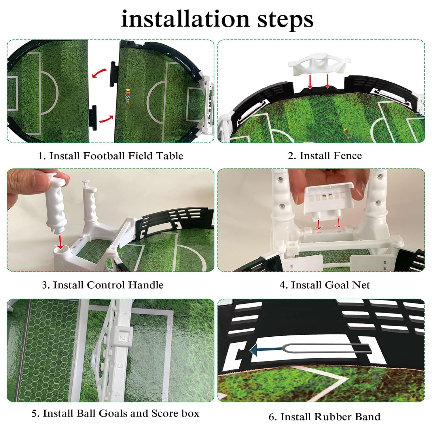 Настільний футбол 5661 для дітей і дорослих - мініатюра 5