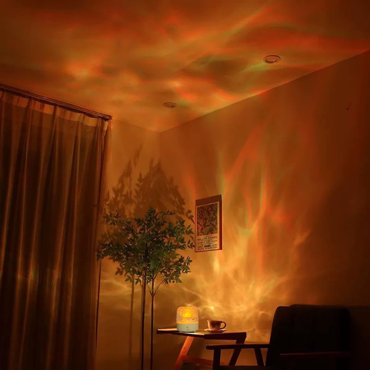 Проектор морських риб з колонкою і пультом для релаксу - мініатюра 4