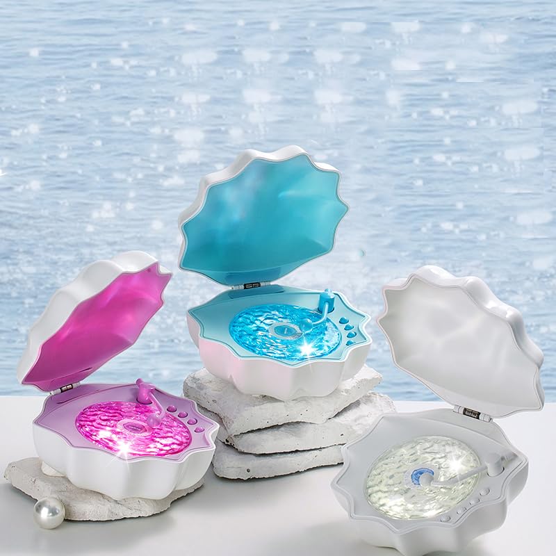 Нічник-колонка Мушля з Bluetooth для затишку та м'якого світла - мініатюра 8