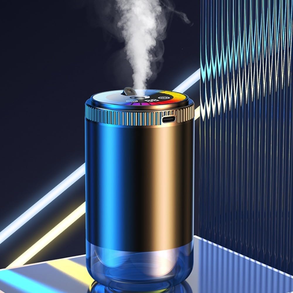 Розумний автомобільний ароматизатор з USB, парфумом і проекцією неба - мініатюра 7