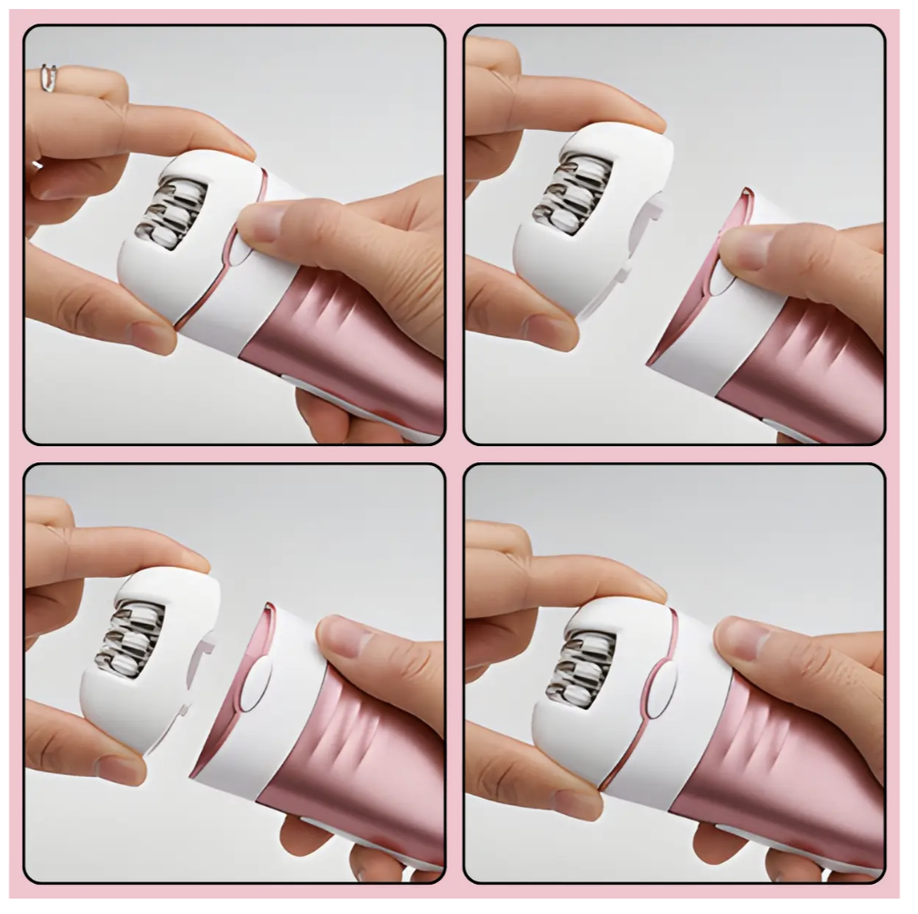 Епілятор RAF R.40004 USB 4 в 1 для домашнього догляду за шкірою - мініатюра 8