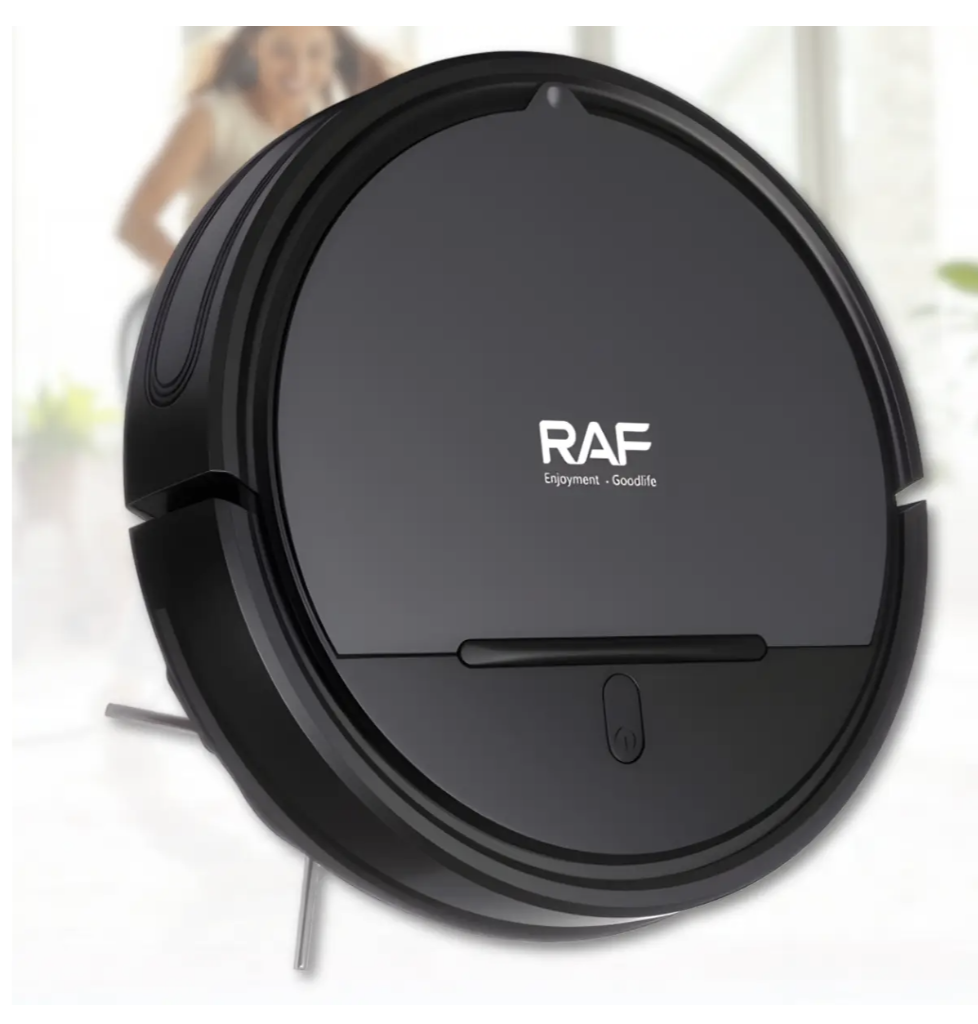 Робот-пилосос побутовий RAF R.20000 сухе прибирання з контейнером 1200 мл ∙ Робот-пилосос для сухого прибирання з контейнером 1200 мл RAF R.20000