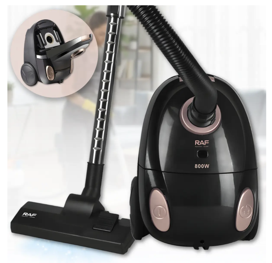 Пилосос побутовий RAF R.8677 800W з телескопічною трубою і автозмотуванням шнура ∙ Побутовий пилосос з телескопічною трубою і автозмотуванням шнура RAF R.8677