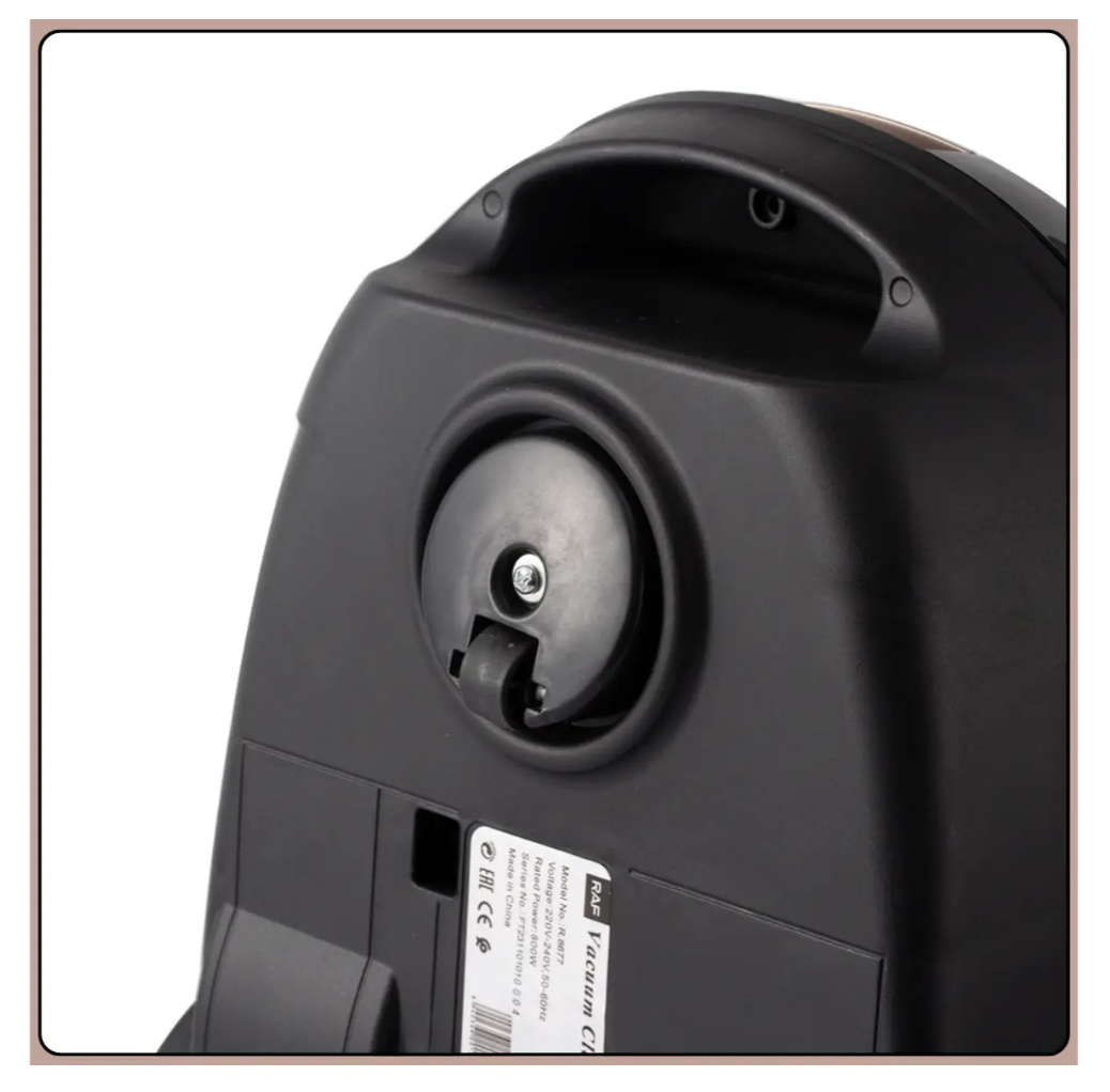 Побутовий пилосос RAF R.8677 800 Вт з мішком і автозмотуванням шнура - мініатюра 7