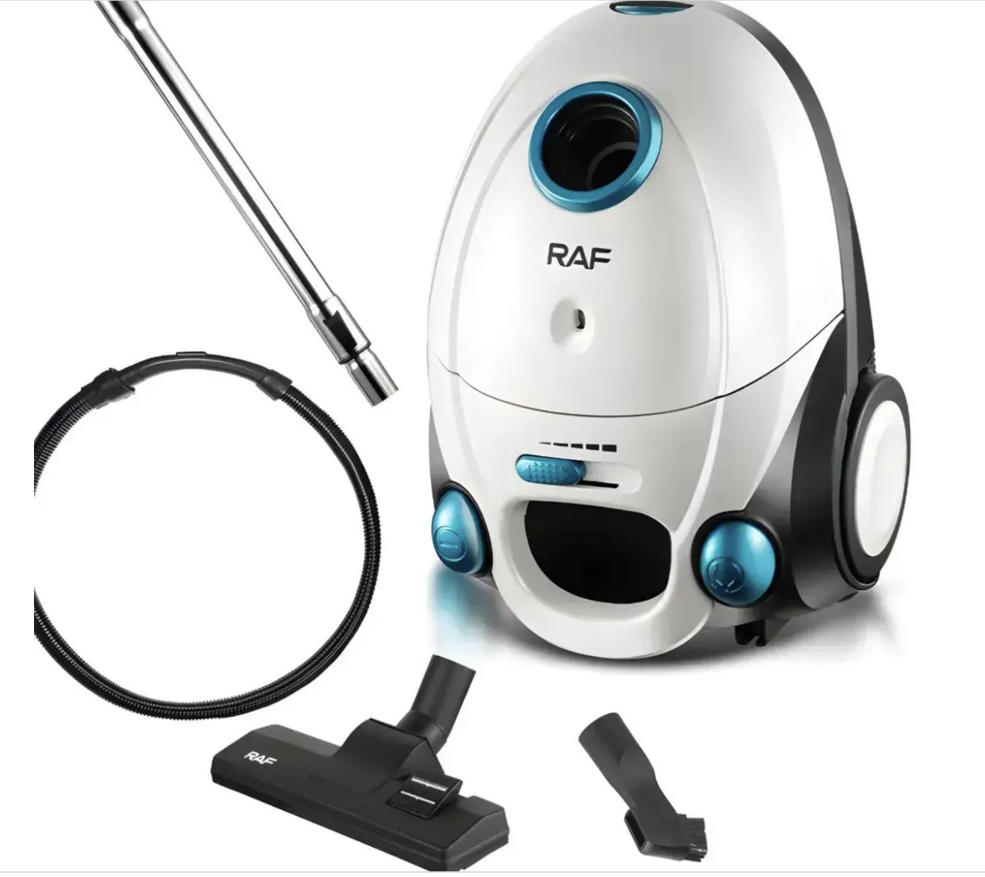 Побутовий пилосос RAF R.8661W з циклонною системою та контейнером 2 л - мініатюра 2