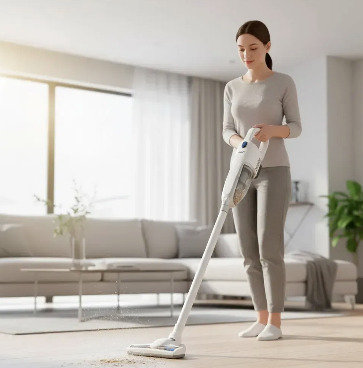 Пилосос RAF R.8822W 2 в 1 вертикальний і ручний з HEPA-фільтром - мініатюра 5