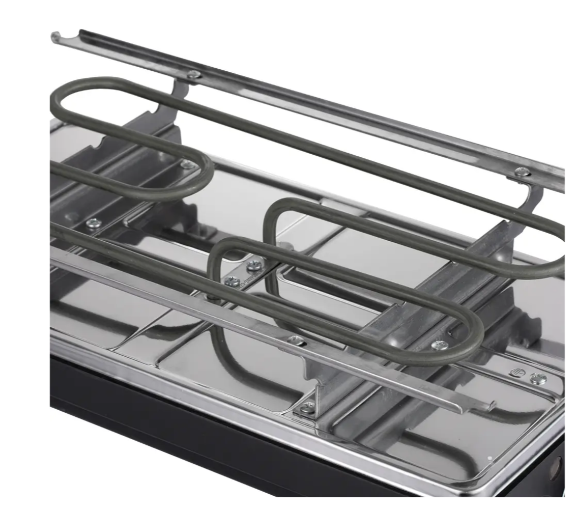 Раклетниця-гриль RAF R.5425 з кам'яною плитою та 8 сковорідками - мініатюра 8