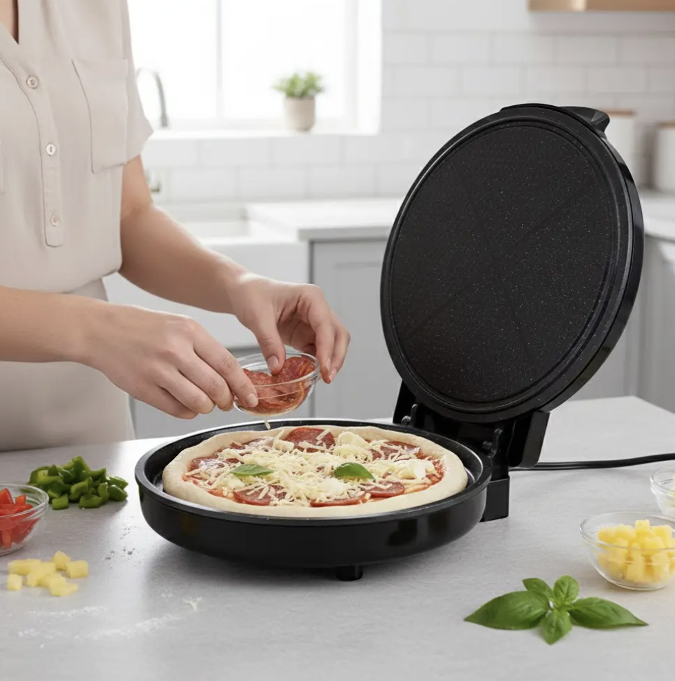 Піца-мейкер RAF R.5412 для домашньої піци, лавашів і випічки - мініатюра 4