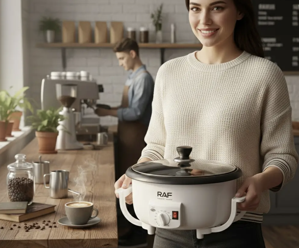 Обсмажувач кави RAF R.15601 для домашнього ростингу зерна - мініатюра 4