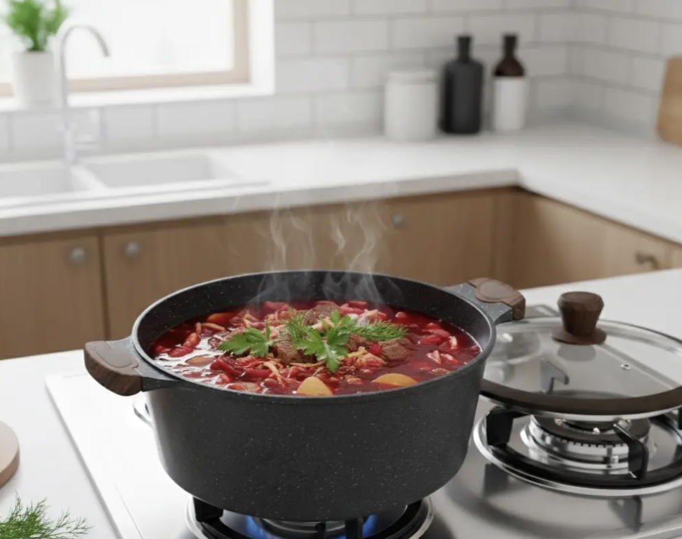 Набір каструль RAF R.80004 5 в 1 з гранітним антипригарним покриттям - мініатюра 6