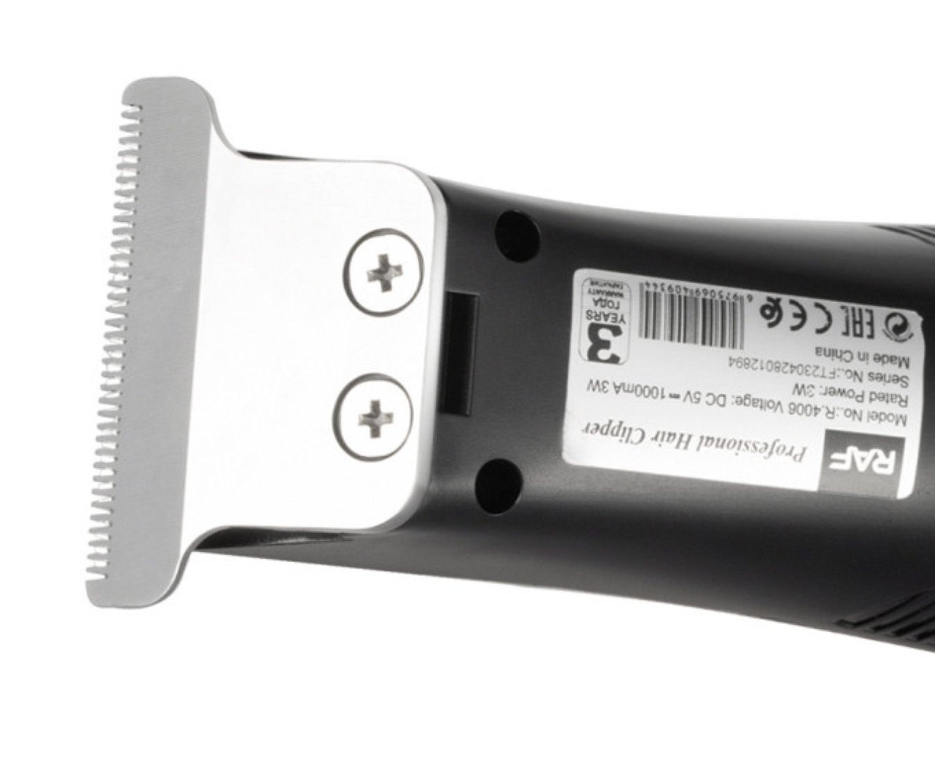 Машинка для стрижки RAF R.4006 з USB-зарядкою і 3 насадками - мініатюра 3